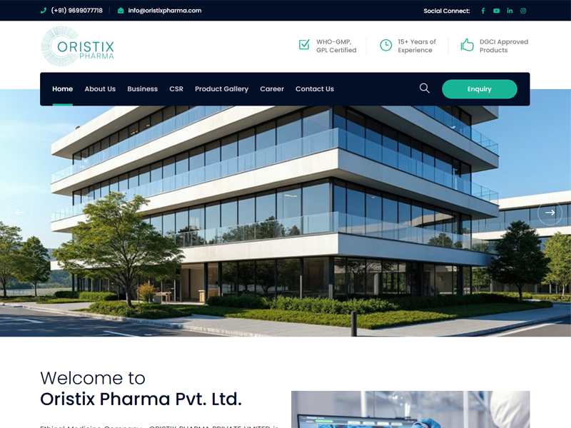Oristix Pharma Pvt. Ltd.
