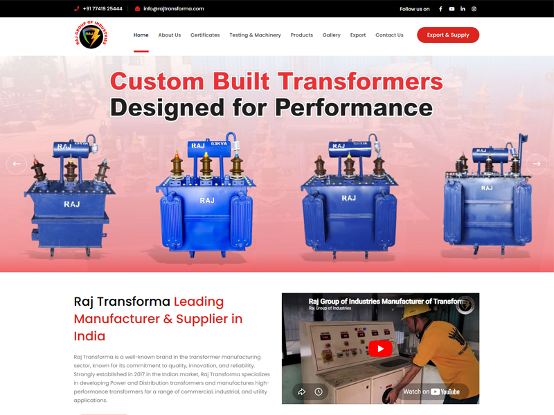 Raj Transforma