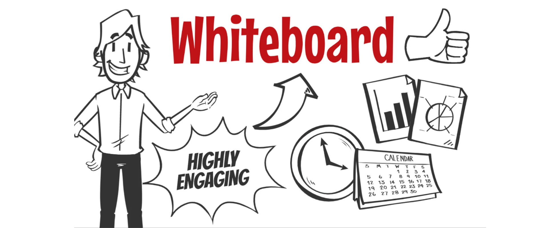 Create Engaging Whiteboard Videos with Video-scribing Technique. Draw  Attention To Your Solution for Current Issues or Stock Vector -  Illustration of technology, production: 275384427