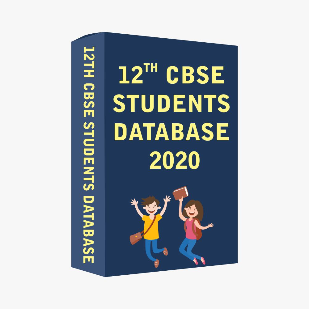 12TH CBSE 2019-2020 STUDENTS DATABASE (11,63,323)