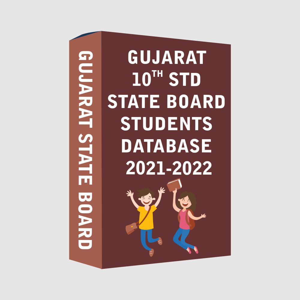 Gujarat 10th STD 2021-22 State Board Students Database