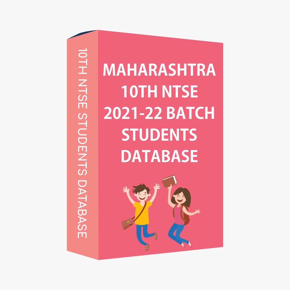 Maharashtra 10th NTSE 2021-2022 Batch Students Database