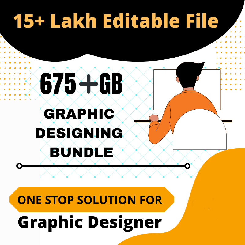 The Ultimate 675 GB Graphic Designing Pack