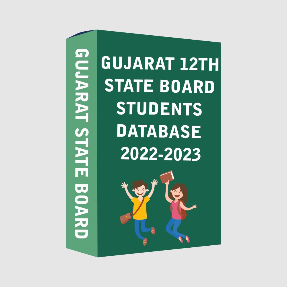 Gujarat 12th State Board Students Database