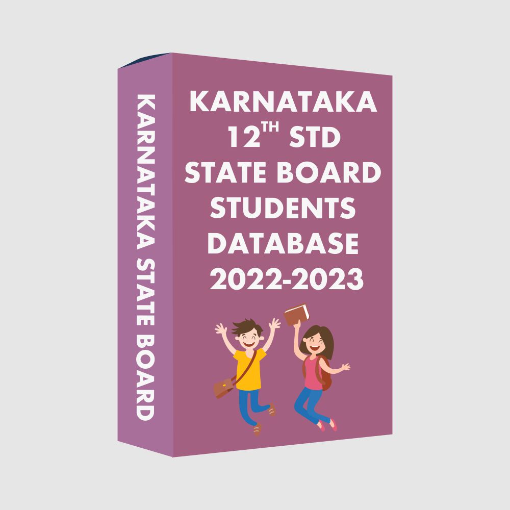 Karnataka 12th STD State Board Students Database