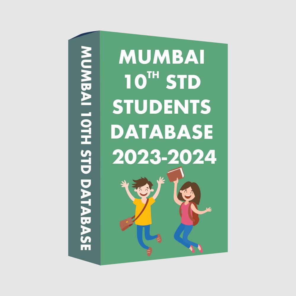 Mumbai / Thane 10th Std 2023 - 24 Batch Students Database