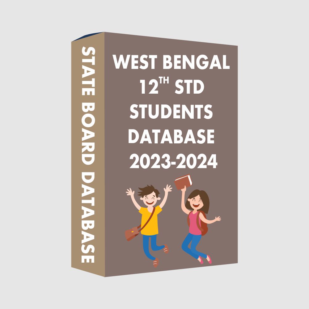 West Bengal 12th Std 2023–2024 Batch Students Database