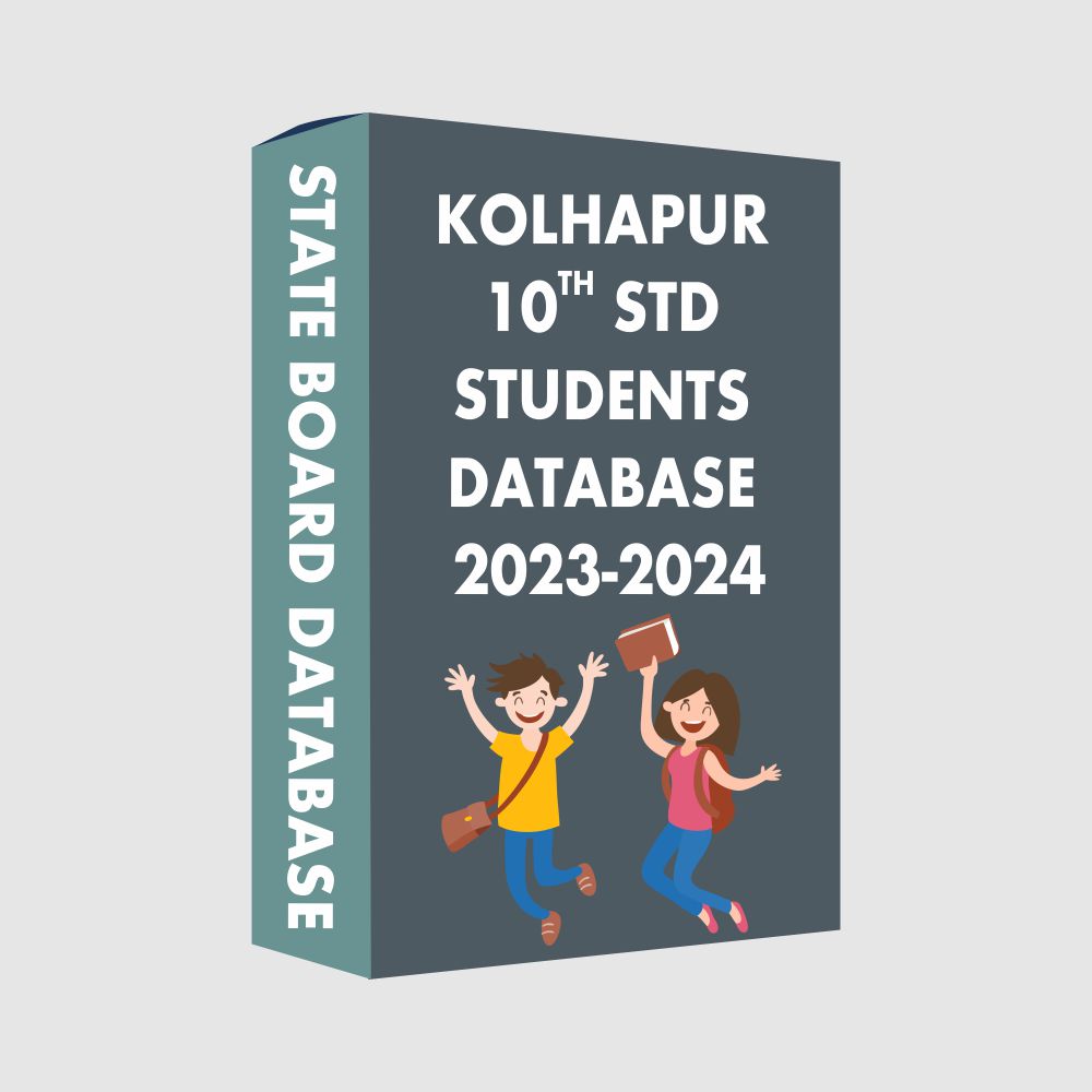 kolhapur 10th Std 2023–2024 Batch Students Database