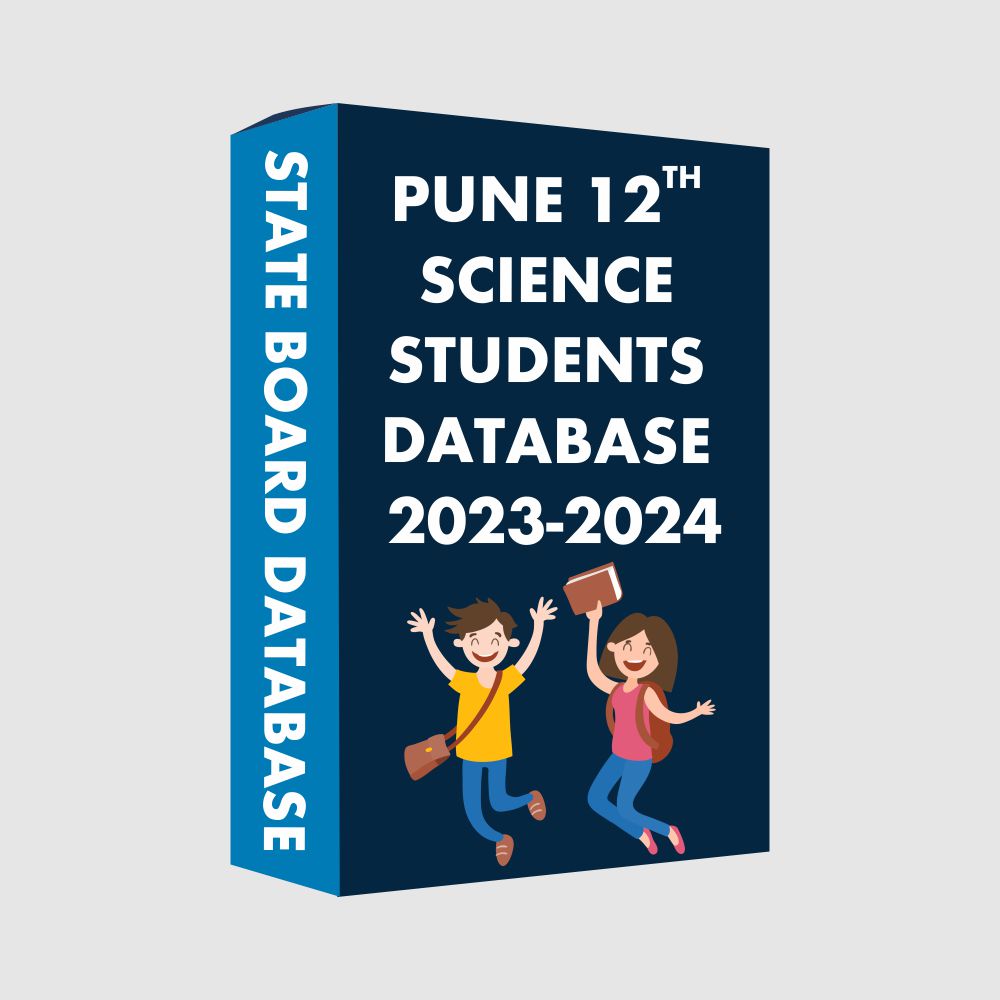Pune 12th Std Science 2023-2024 Batch Students Database