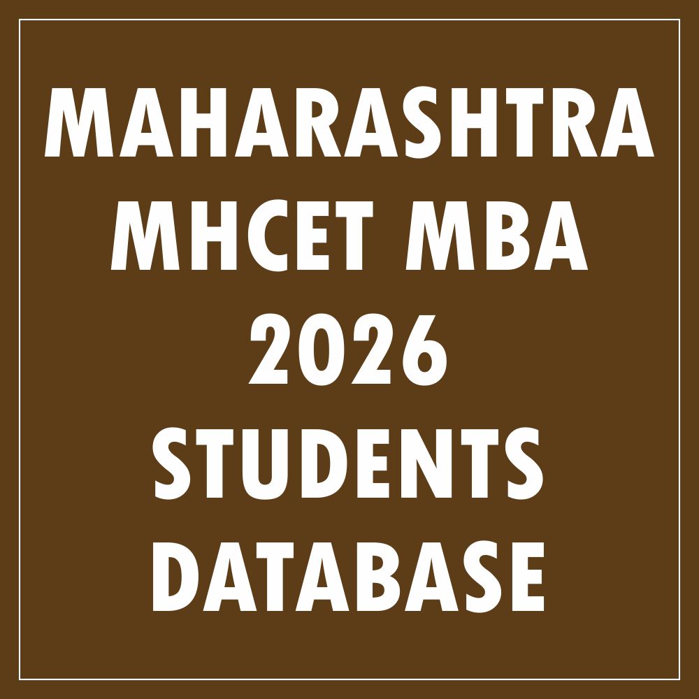 Maharashtra MHCET MBA 2026 Students Database