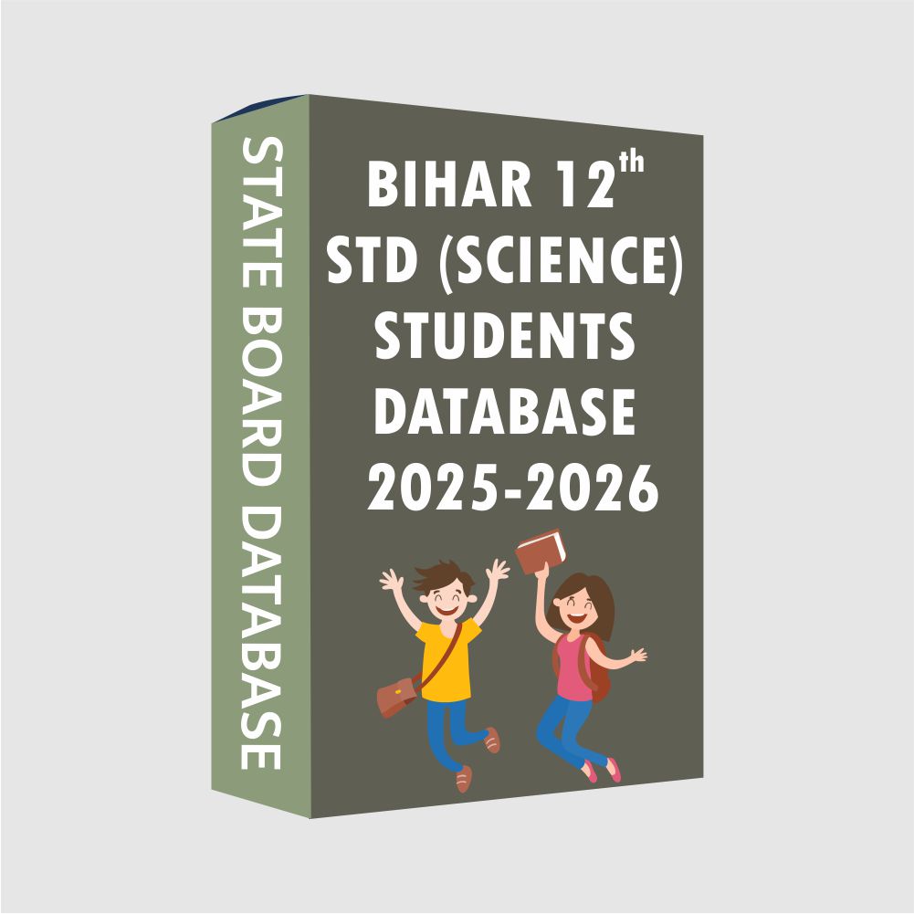 Bihar 12th Std (Science) 2025-2026 Batch Students Database