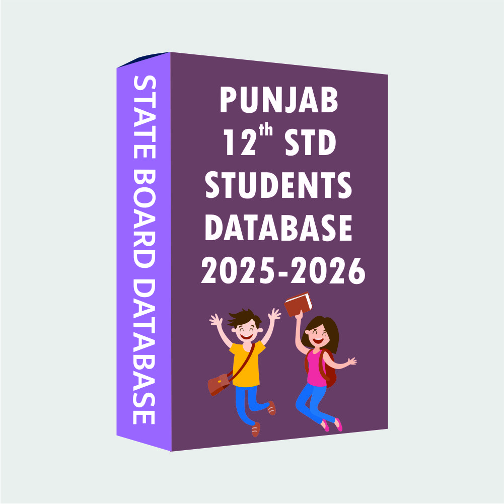 Punjab 12th Std 2025-2026 Batch Students Database